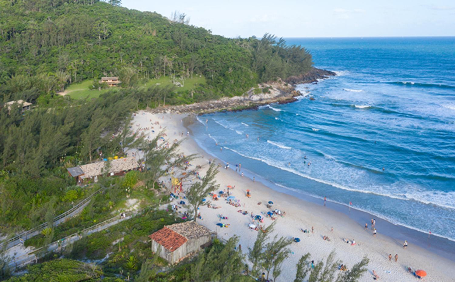 Pousada Beleza Pura Na Praia Da Ferrugem Hotel Garopaba Ngoại thất bức ảnh